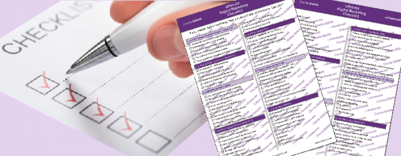 ultimate digital marketing checklist by dede dan at imarena.net-home