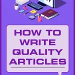How To Write A Good Article For Beginners